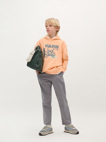 Scalpers Sweatshirt 'Stroke' i orange: forside