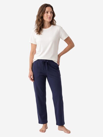 SCHIESSER Pajama 'Mix & Relax' in Blue