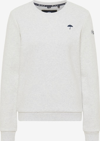 Schmuddelwedda Sweatshirt in White: front