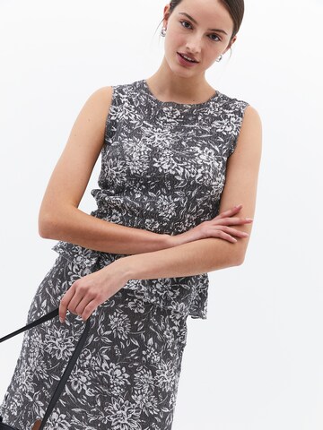 OXXO Bluse in Grau