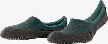 FALKE Дамски чорапи тип терлици 'Cosyshoe' в зелено: отпред