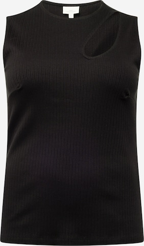 ONLY Carmakoma Top 'Frino' in Black: front
