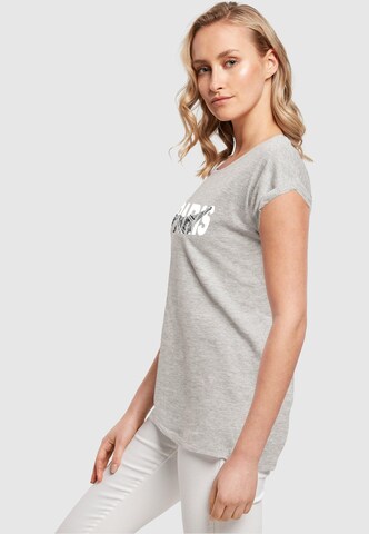 Merchcode T-Shirt 'Paris Eiffel Tower' in Grau