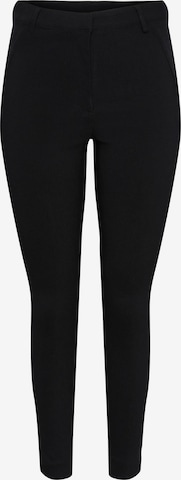 Y.A.S Slimfit Broek 'LORO' in Zwart: voorkant