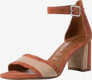 TAMARIS Sandal in Orange: front