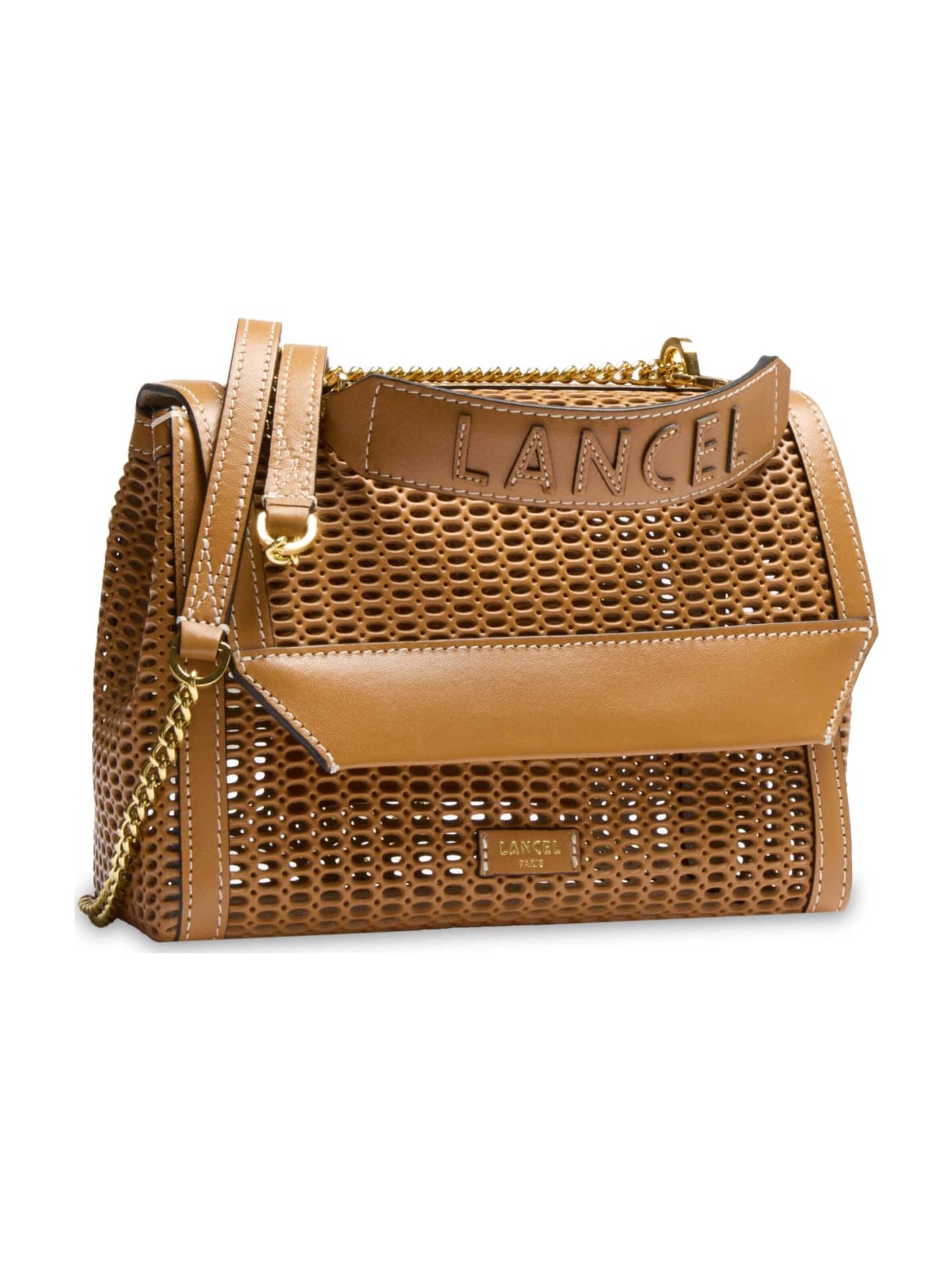 Sac bandoulière 'Ninon Animation Ajouree' Lancel en marron