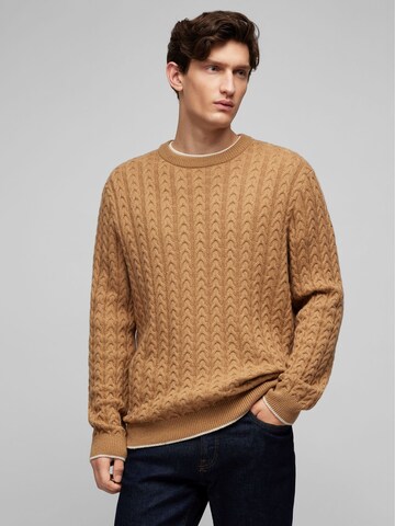 Pull-over HECHTER PARIS en marron : devant
