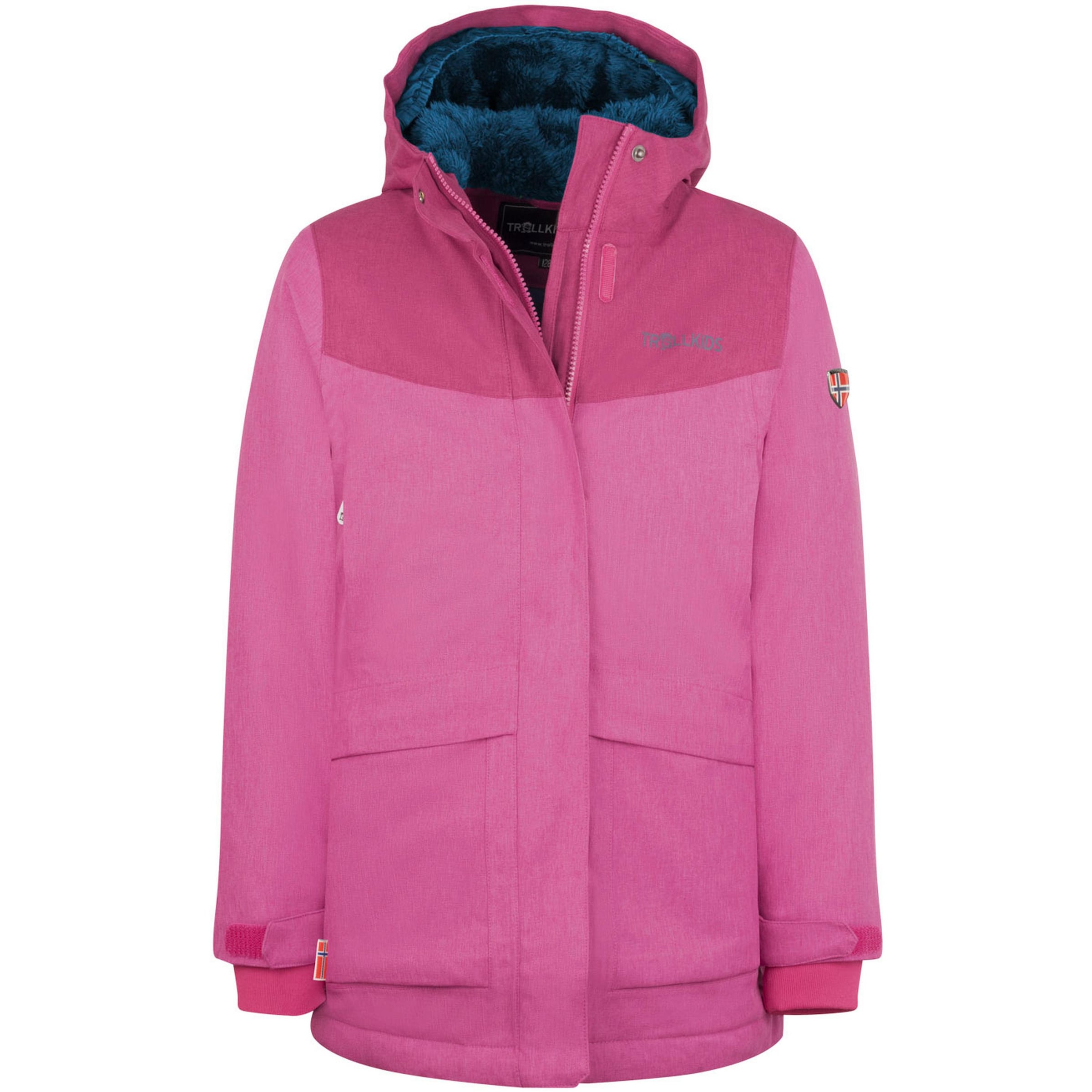 TROLLKIDS Outdoorjacke 'Oslo' in Pink: Vorderseite