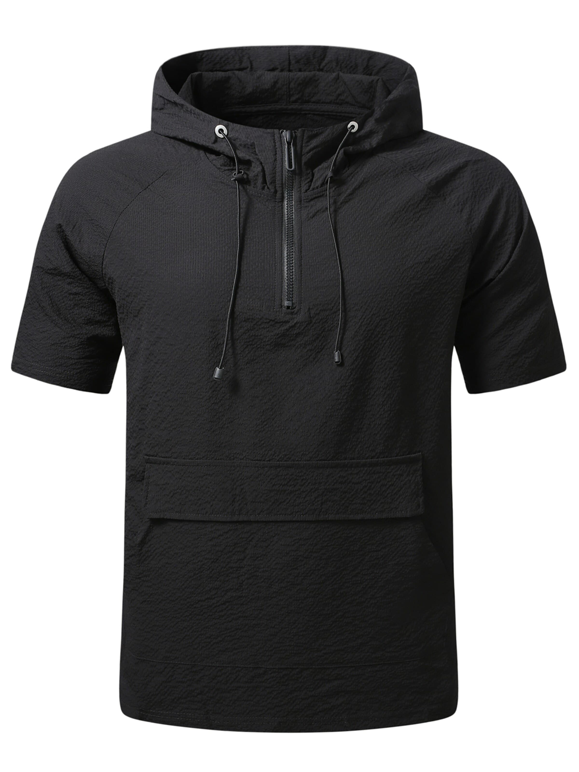 YOUTHUP Shirt 'Kopffrei' in Black: front
