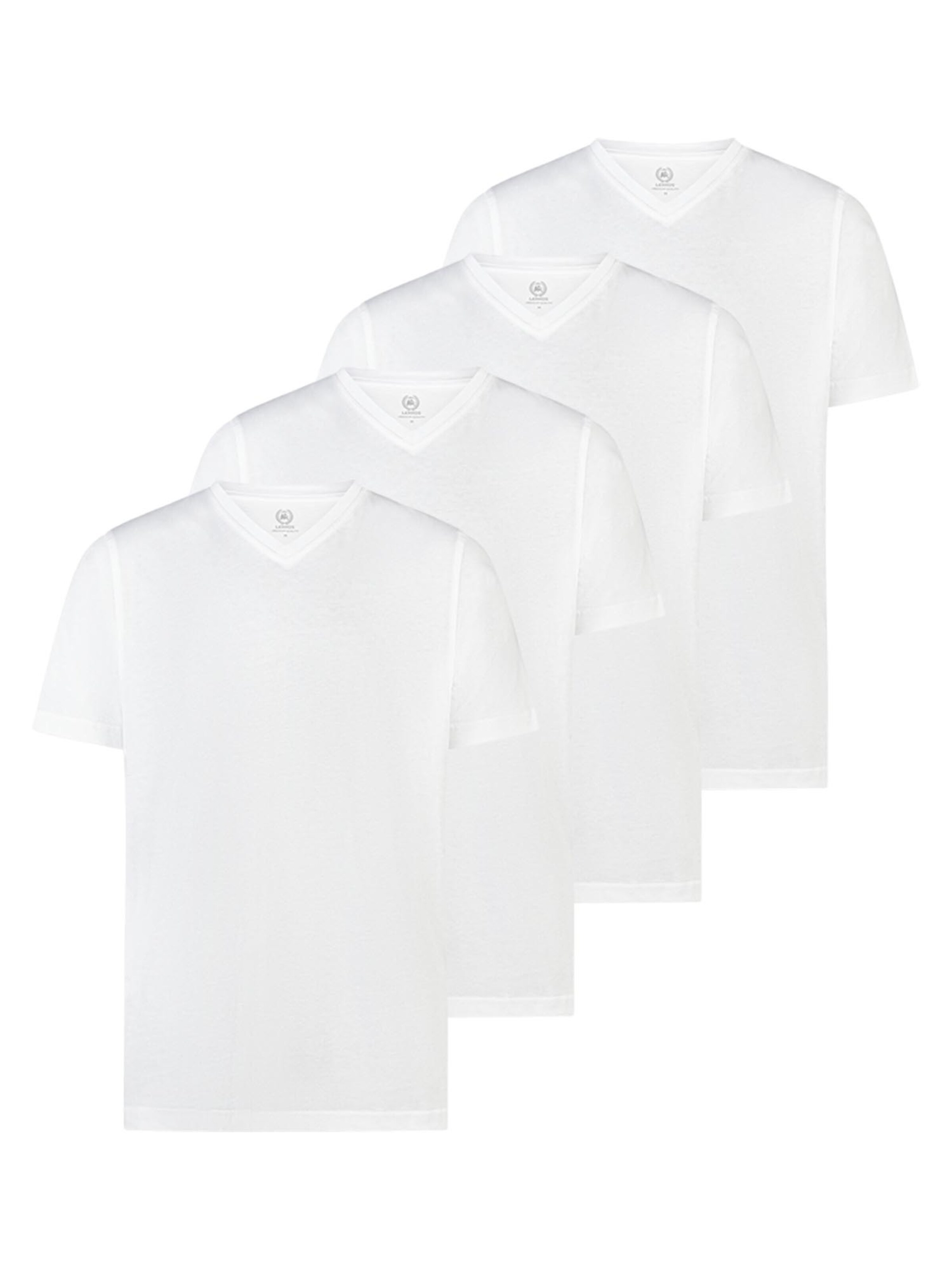 LERROS Shirt 'Basic'‌‌‌‌‌ in Weiß: Vorderseite