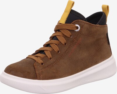 SUPERFIT Sneakers 'COSMO' in Brown / Yellow / Black, Item view
