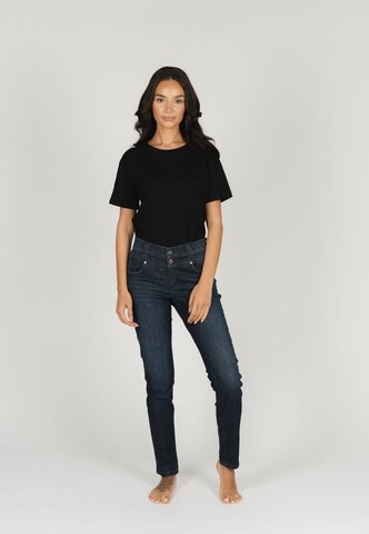 Angels Skinny Jeans in Blauw: voorkant