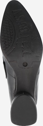 A.S.98 - Sapatos com cunha frontal 'ENIA' em preto