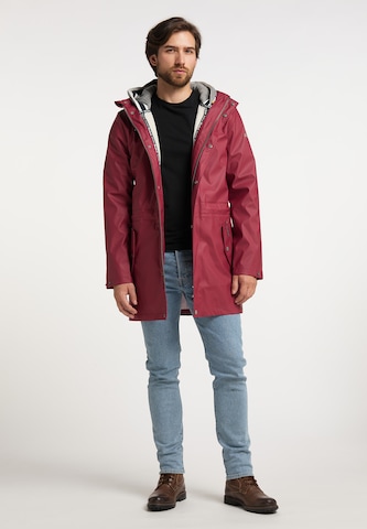 Schmuddelwedda Between-seasons parka in Red