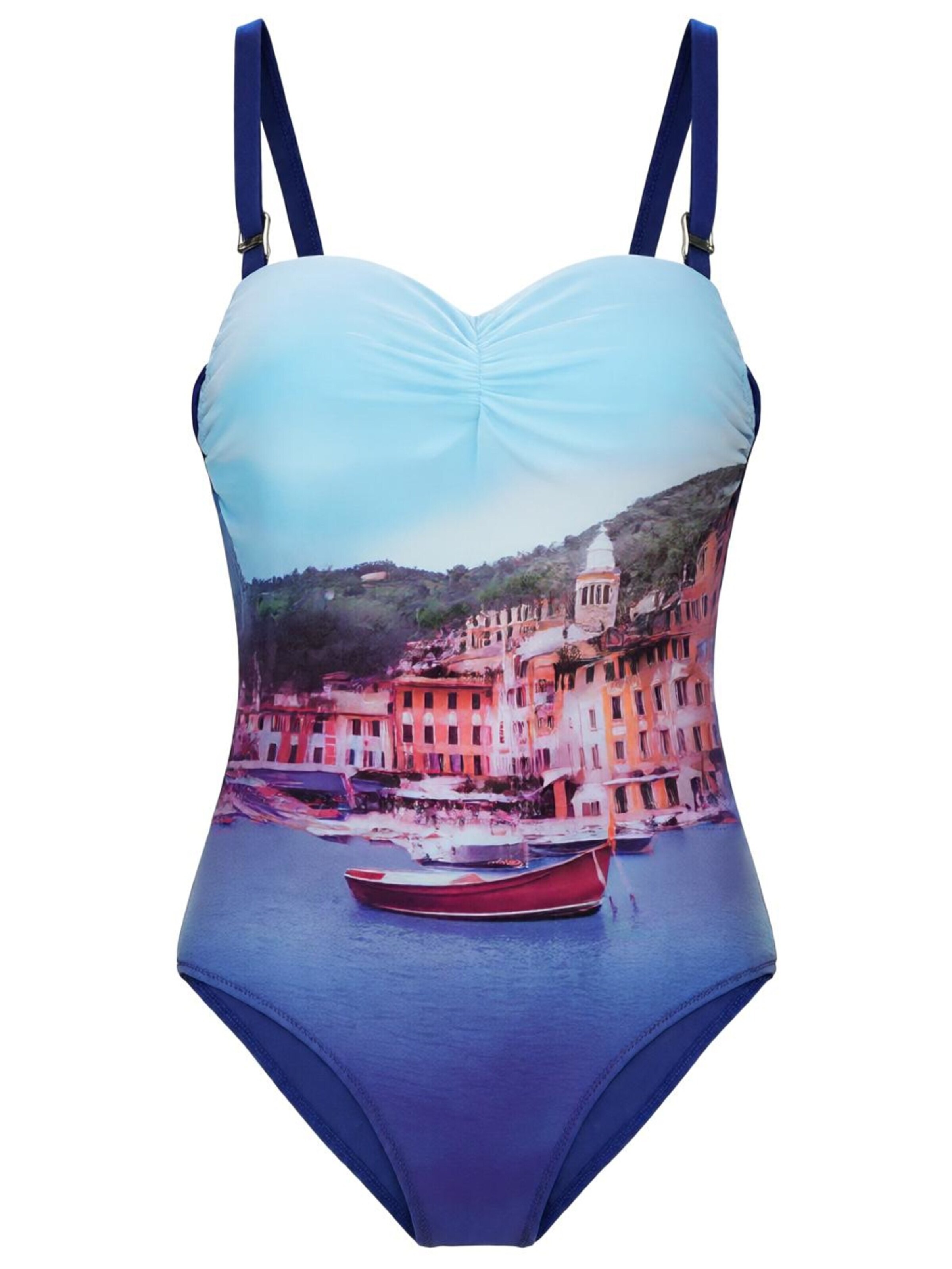 Marko Push-up Badeanzug 'Valentina M-439 (1)'‌‌‌‌‌‌‌‌‌ in Blau: Vorderseite