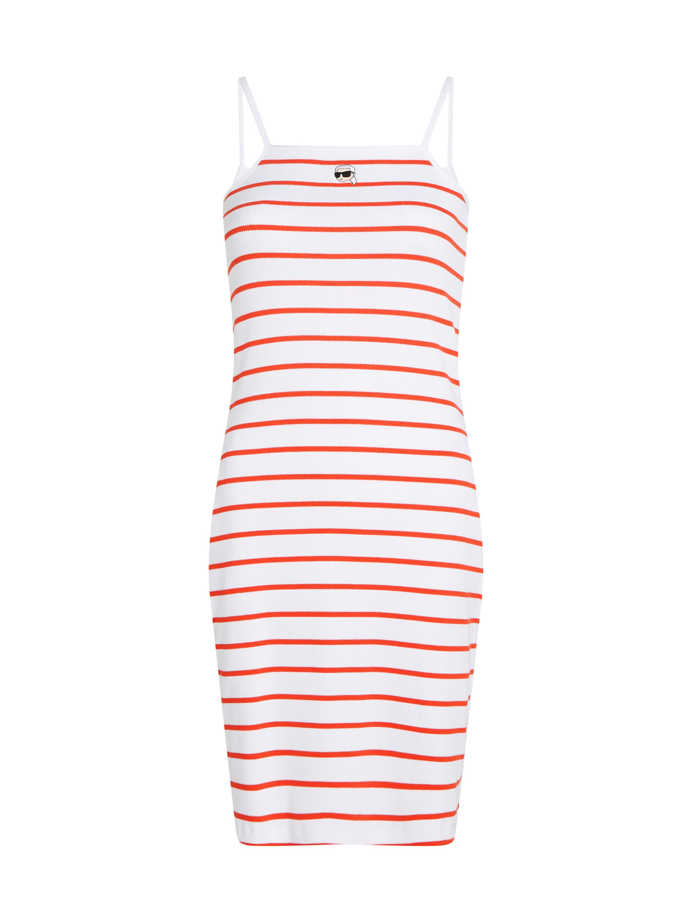 Karl Lagerfeld Kleit, värv valge: eest vaates