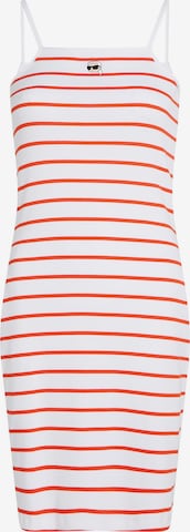 Karl Lagerfeld Mekko värissä valkoinen: etupuoli