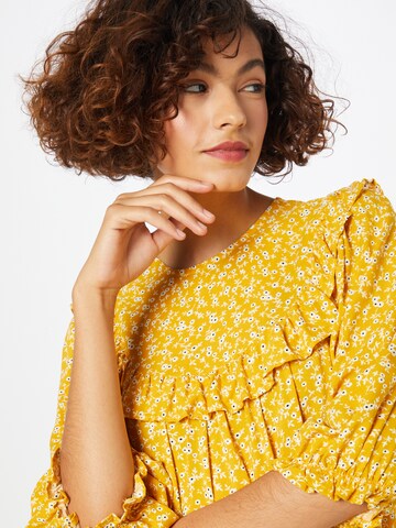 Camicia da donna 'BECCA' di NEW LOOK in giallo