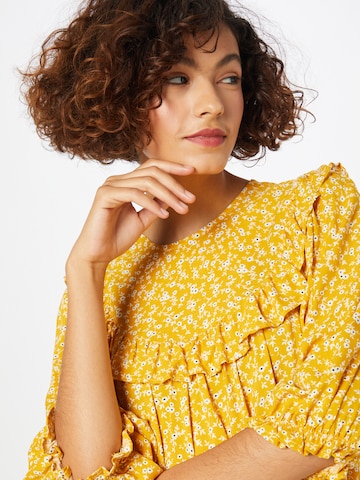 Camicia da donna 'BECCA' di NEW LOOK in giallo