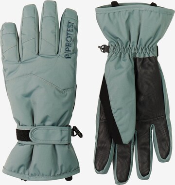 PROTEST Sporthandschuhe 'PRTBARKAR' in Grün: Vorderseite