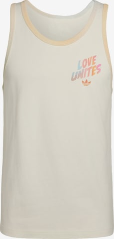 ADIDAS ORIGINALS Toppi 'Pride' värissä beige: etupuoli