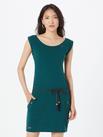 Ragwear Summer Dress 'TAG' in Green: front