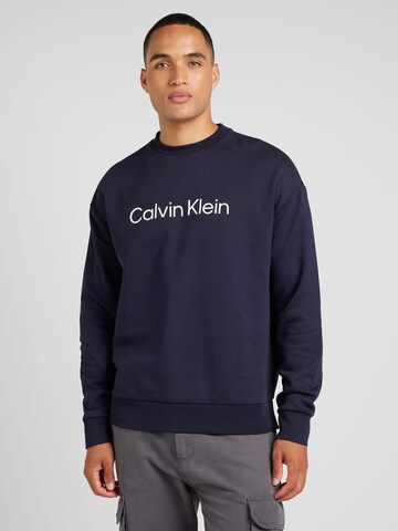 Calvin Klein Sweatshirt 'Hero' in Blue: front