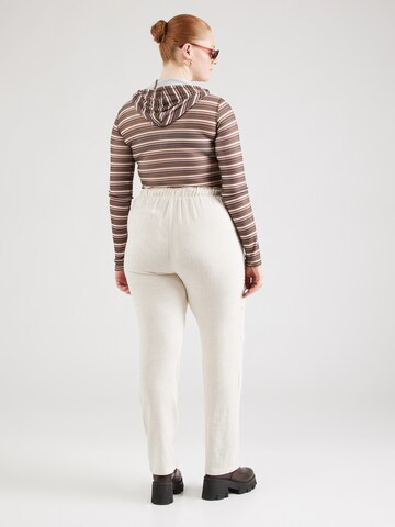 ONLY Carmakoma - Slimfit Pantalón 'SIESTA' en beige