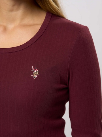 U.S. POLO ASSN. Top in Rood