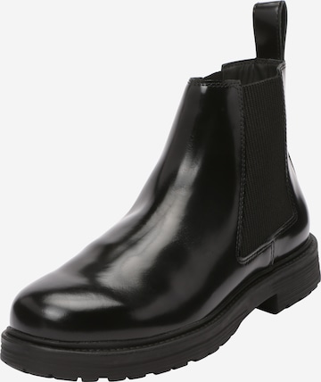 DIESEL - Botas Chelsea 'ALABHAMA' en negro: frente