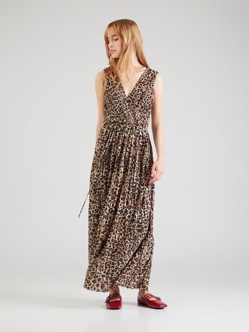 ONLY - Vestido 'ONLELEMA' en marrón: frente