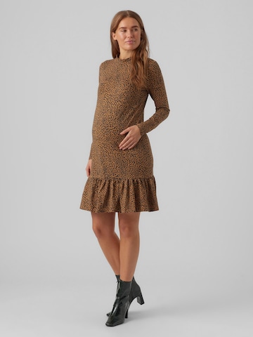 Robe 'Faith' MAMALICIOUS en marron