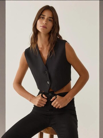 Hiccup Weste in Schwarz