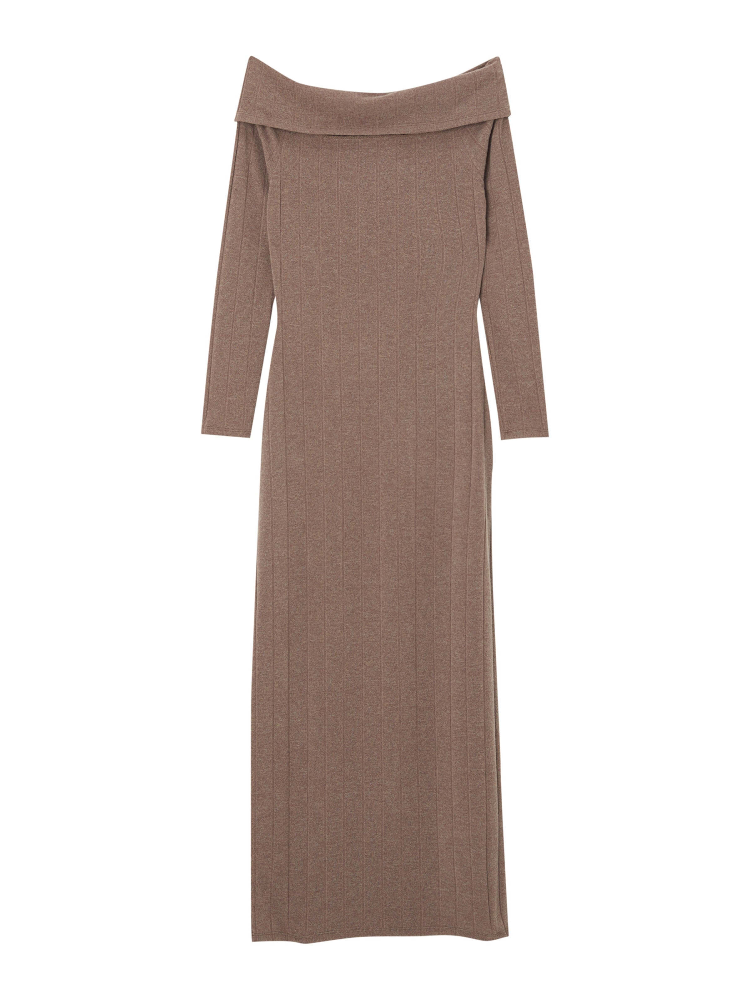 Pull&Bear Šaty – hnědá: přední strana