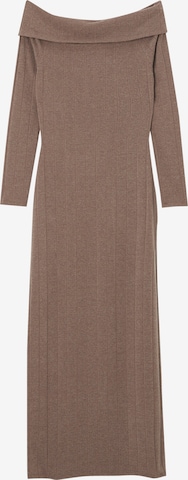 Pull&Bear Dress in Brown: front