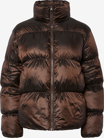 Veste d’hiver 'PCMilla' PIECES en marron : devant