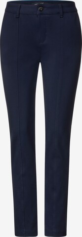 STREET ONE Chino in Blauw: voorkant