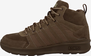 K-SWISS Sneakers hoog 'Vista' in Bruin