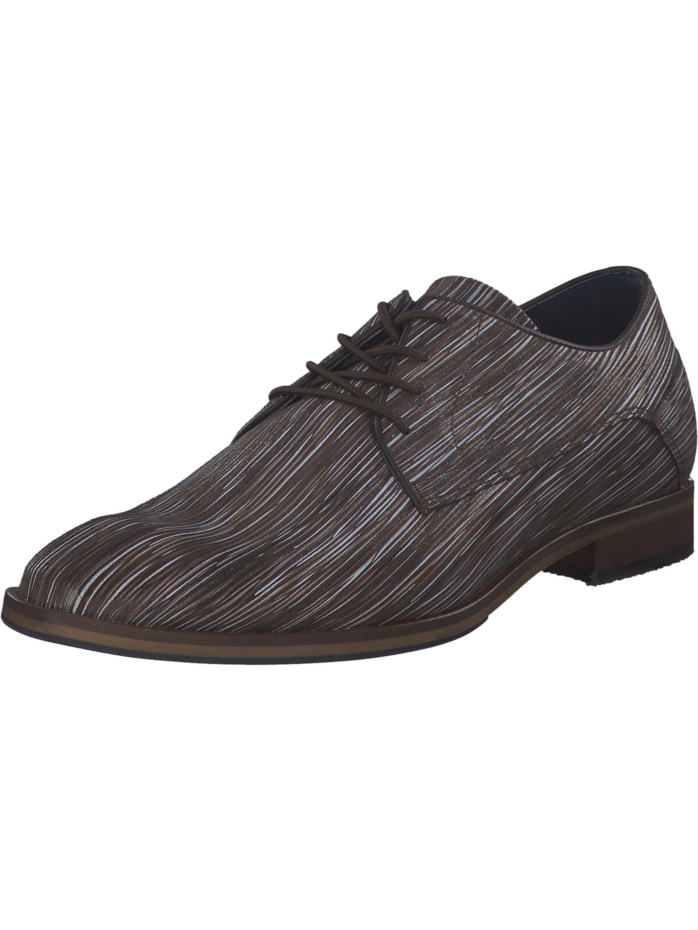 BULLBOXER Veterschoen in Bruin: voorkant