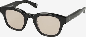 Lunettes de soleil ' TEO ' MessyWeekend en noir : devant