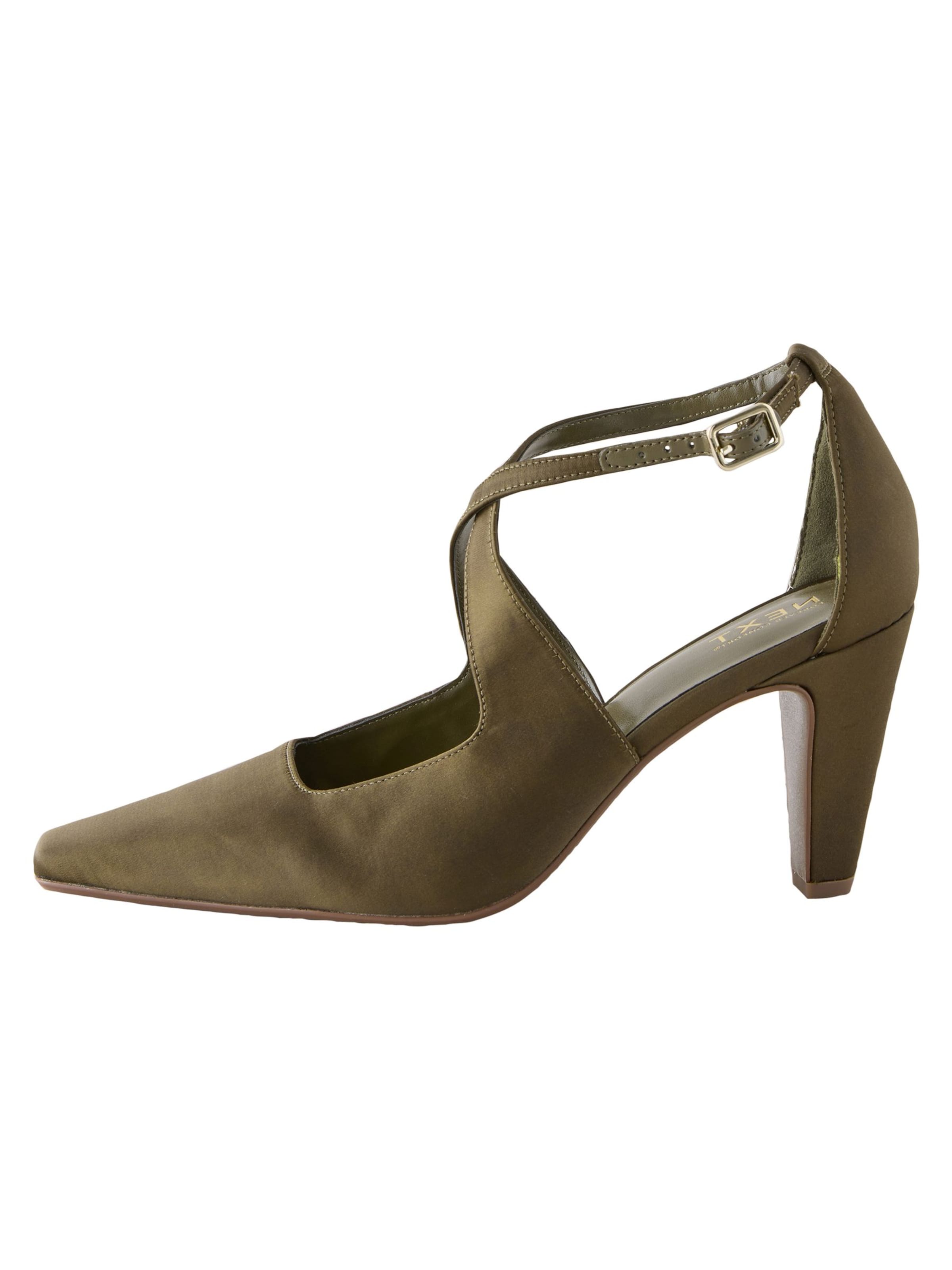 Next Lodičky s otvorenou pätou 'Forever Comfort' - Zelená: predná strana