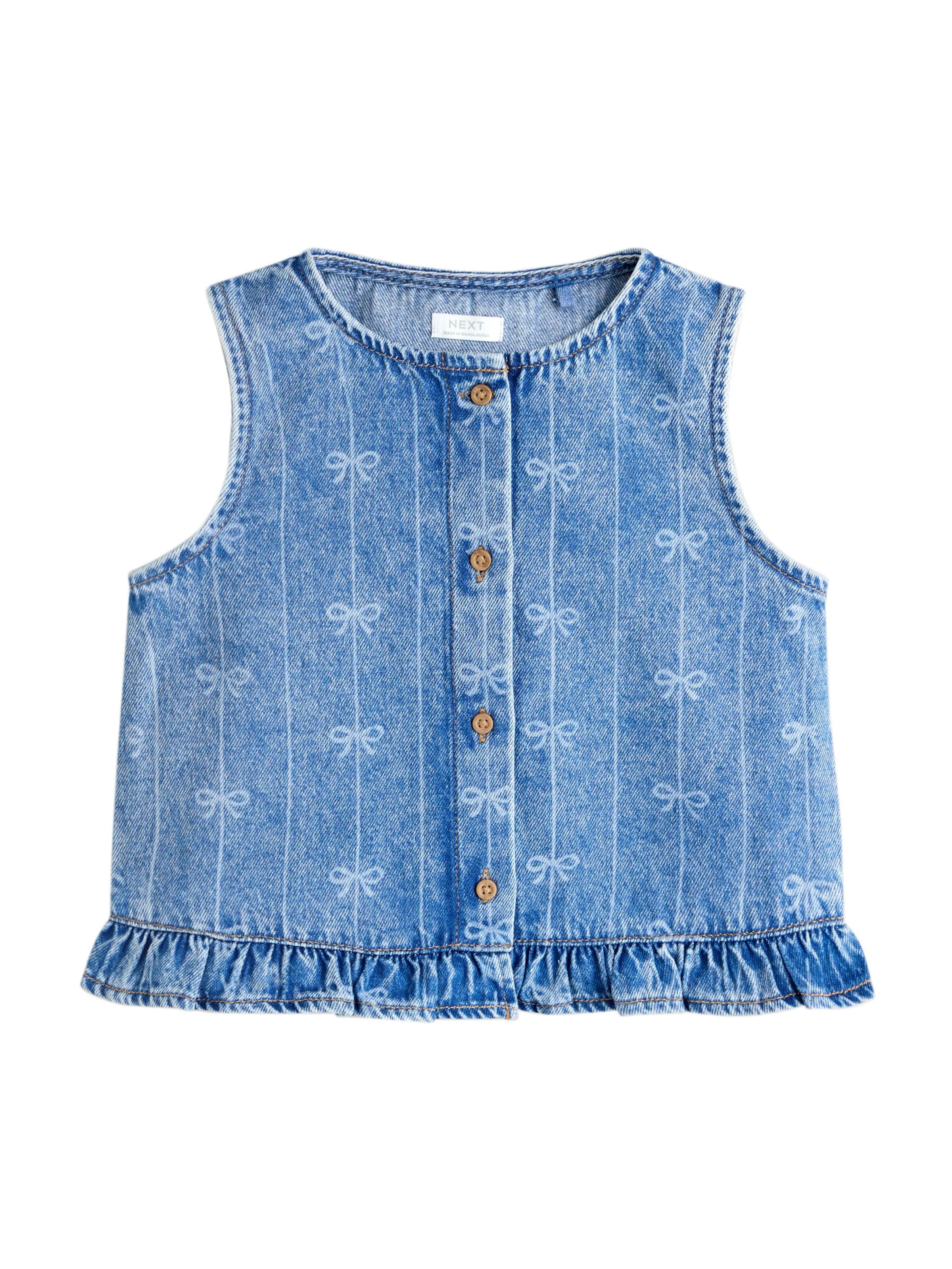 Gilet di Next in blu: frontale