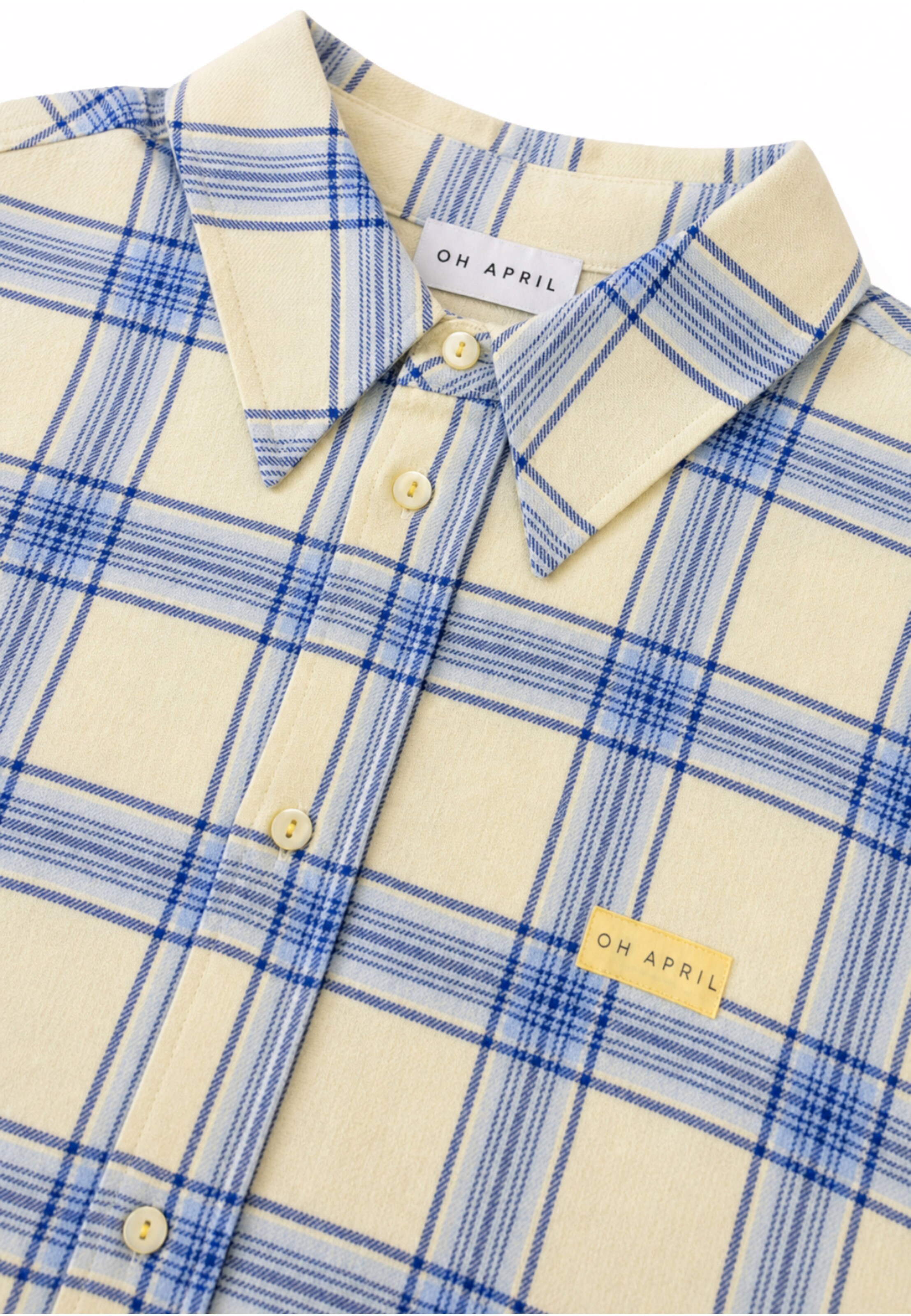 OH APRIL Blouse 'Vivian' in Geel