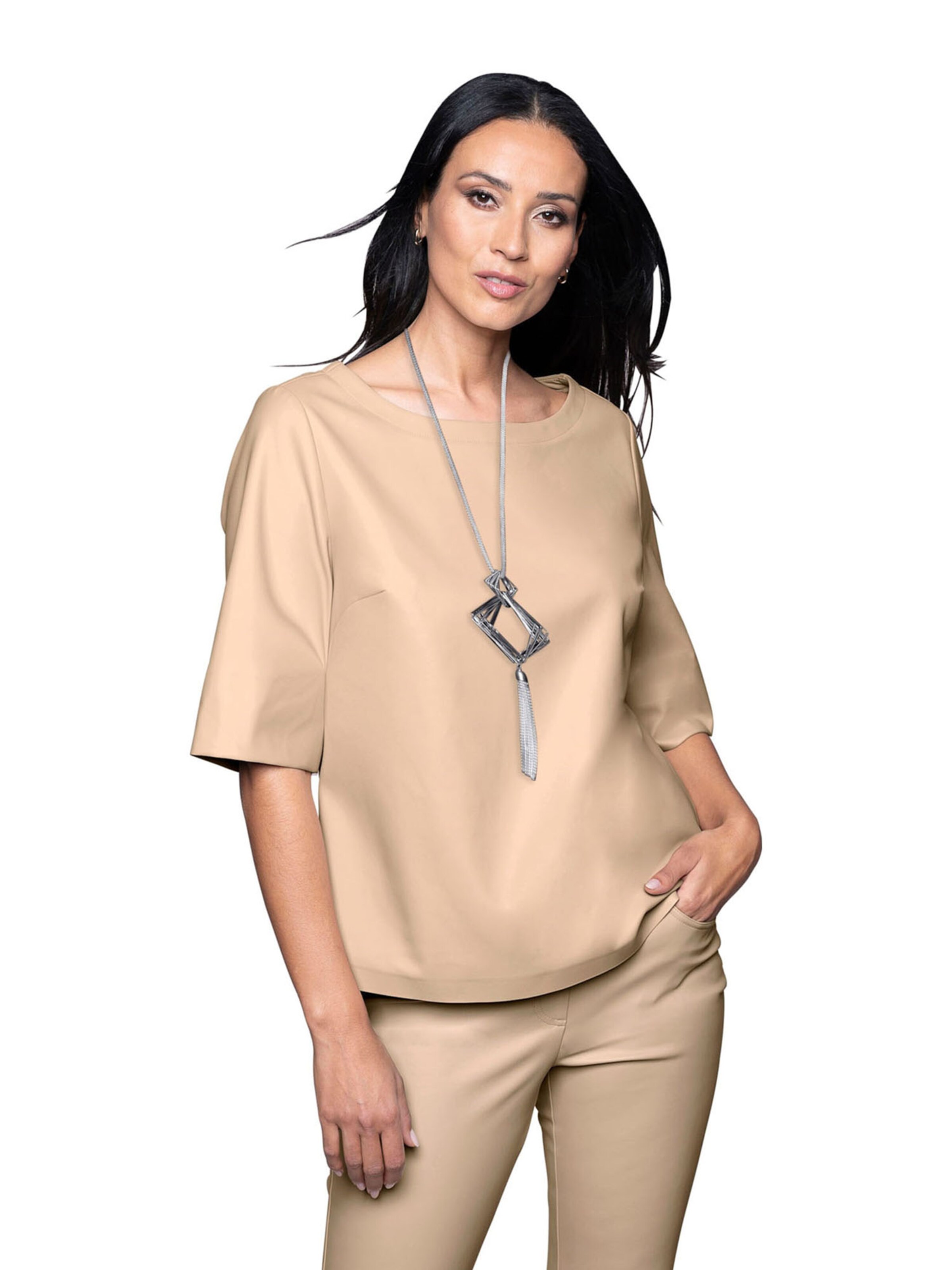 heine Halenka – béžová: přední strana