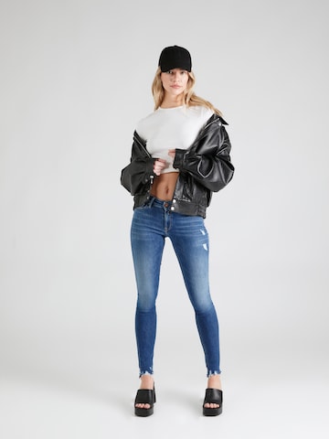 REPLAY Slimfit Jeans 'NEW LUZ' in Blauw