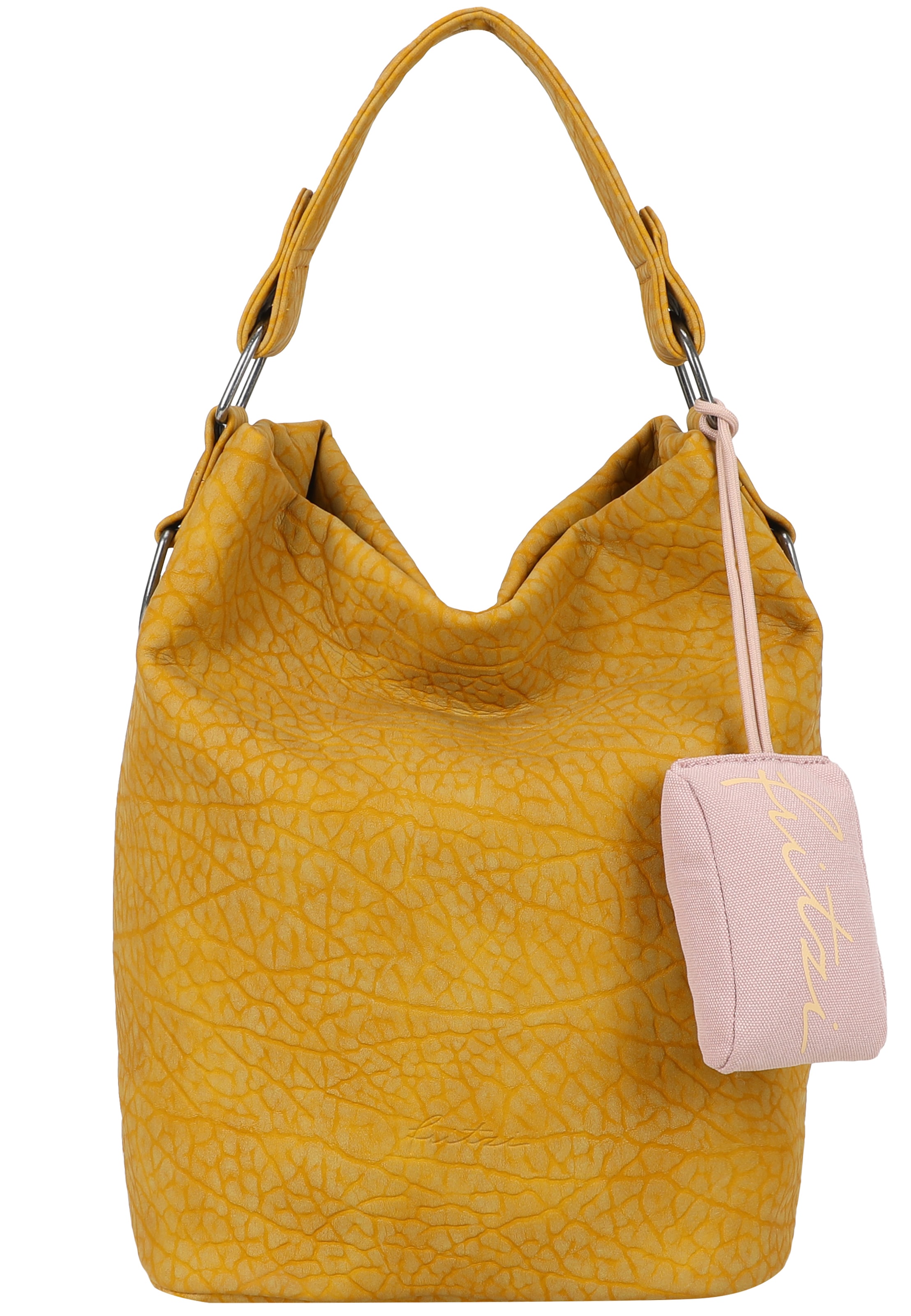 Fritzi aus Preußen Schultertasche 'Ella Hobo' in One Size in gelb, Produktansicht