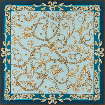 Foulard ' Elegant Junction ' di Roeckl in blu: frontale