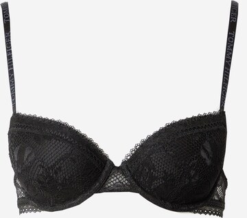 Tommy Hilfiger Underwear T-shirt Bra in Black: front