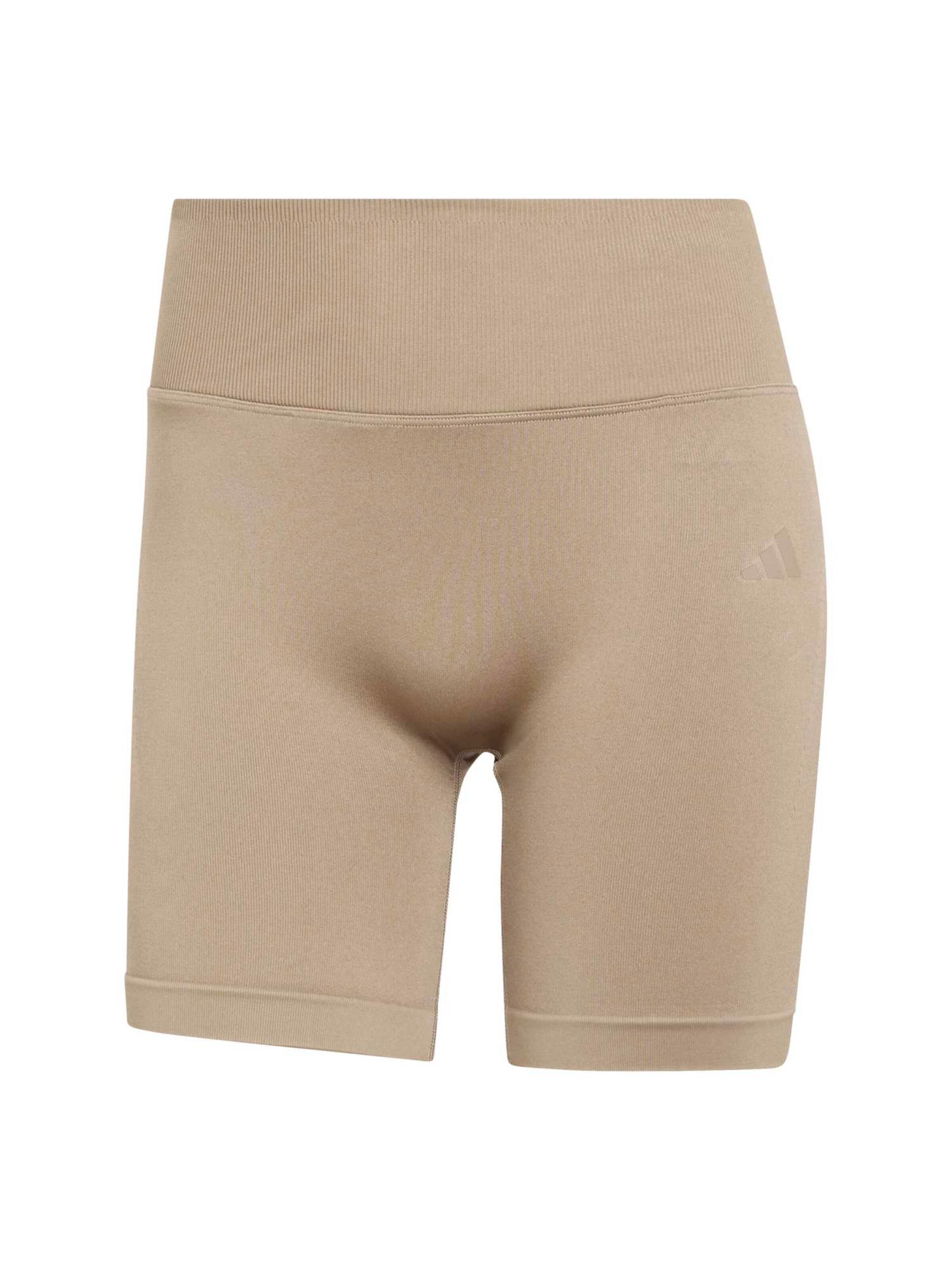 ADIDAS PERFORMANCE - Calças de desporto em castanho: frente