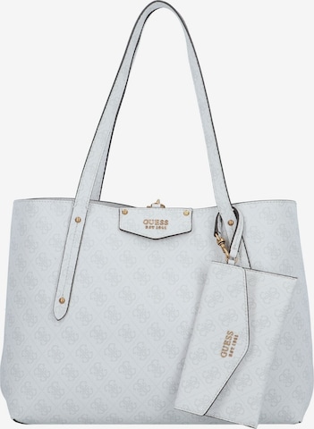 Cabas 'Brenton' GUESS en blanc : devant